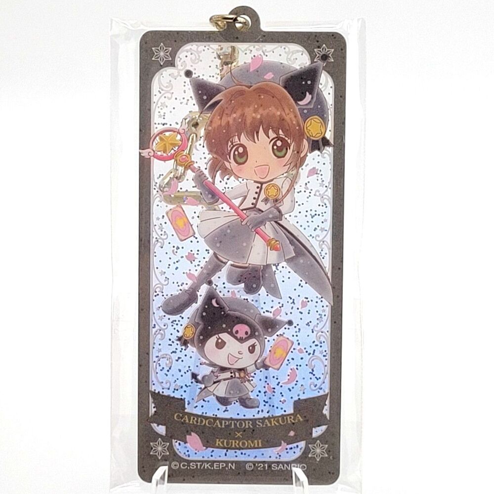 Sakura Kinomoto & Kuromi - FuRyu Cardcaptor Sakura x Sanrio Acrylic Keychain